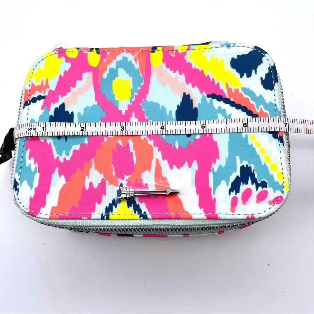 Stella & Dot Travel Jewelry Case Multi Ikat - New in Original Packaging
